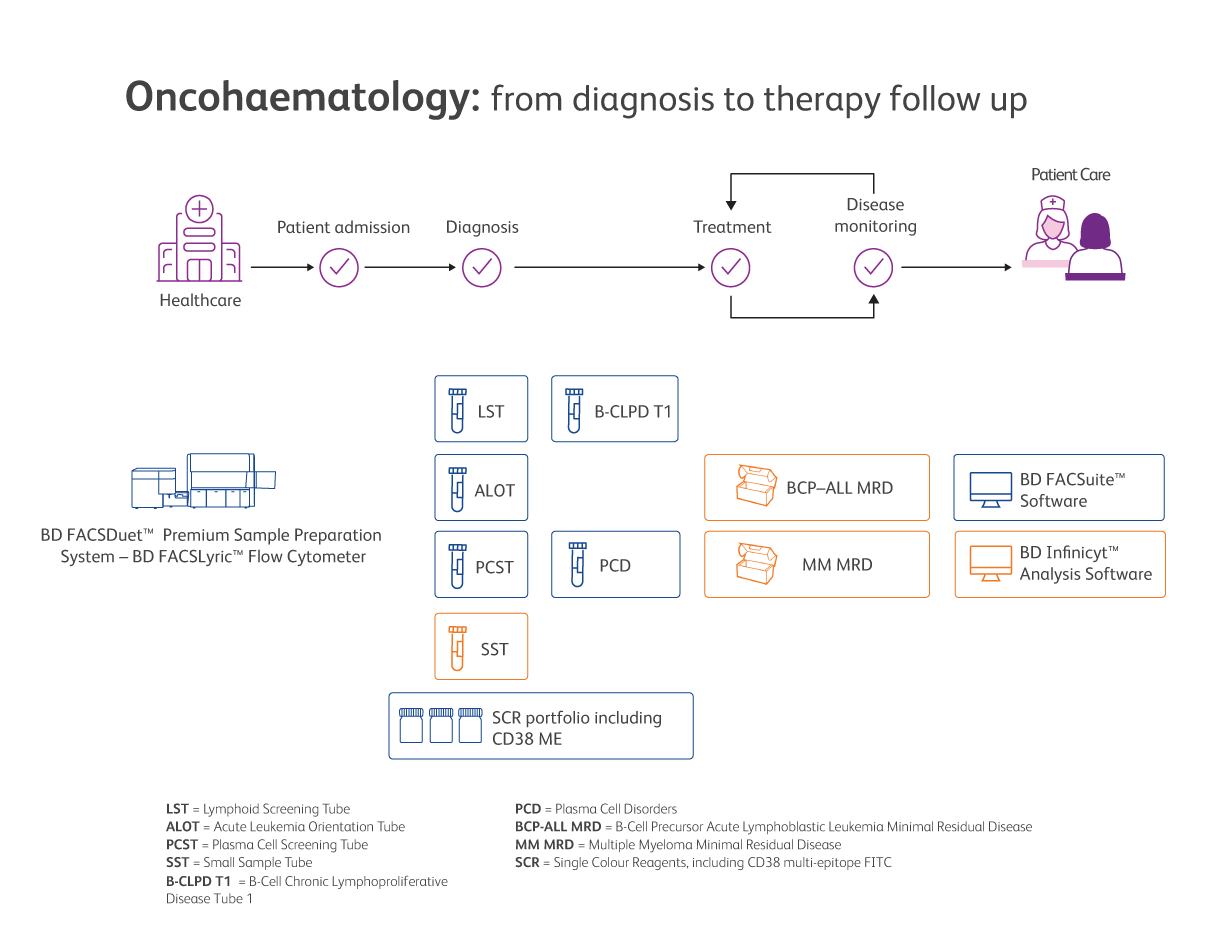 Oncohaematology: From Diagnosis to the Therapy Follow Up
