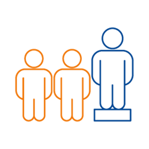 Leading company icon